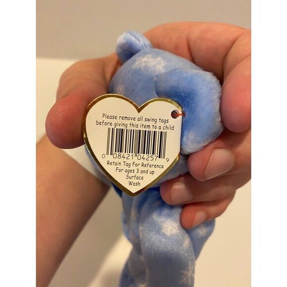 TY 1999 Beanie Babies Holiday Teddy Bear Limited Edition Plush Animal - Picture 8 of 8